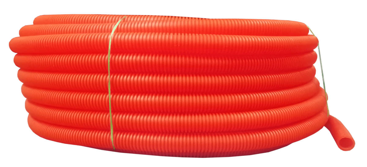 Elektroinstalaciono rebrasto crevo 25/17 750N crveno - Slika 1