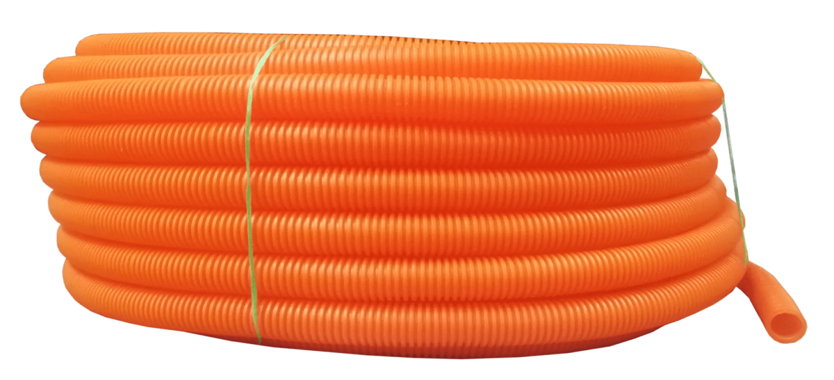 Elektroinstalaciono rebrasto crevo 25/18 125N narandžasto - Slika 1