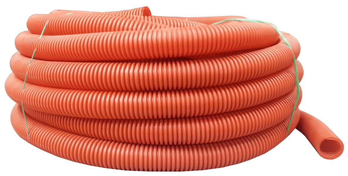 Elektroinstalaciono rebrasto crevo 32/25 125N narandžasto - Slika 1