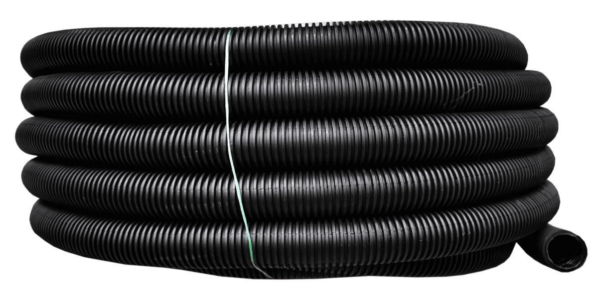 Elektroinstalaciono rebrasto crevo 40/31 750N crno - Slika 1