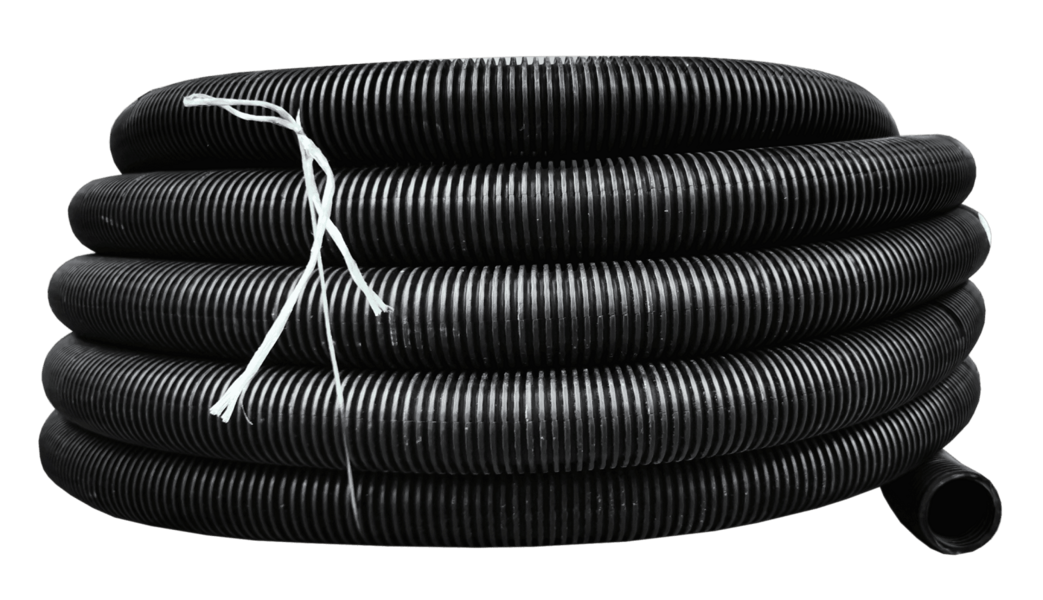 Elektroinstalaciono rebrasto crevo 50/40 750N crno - Slika 1