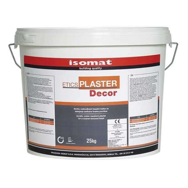 ETICS PLASTER Decor Akrilni fasadni malter – Zaribana površina 1.5mm - Slika 1