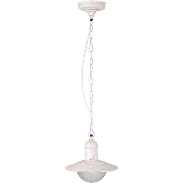 Fenjer visilica Imperial 1xE27 IP44 antik bela - Slika 1