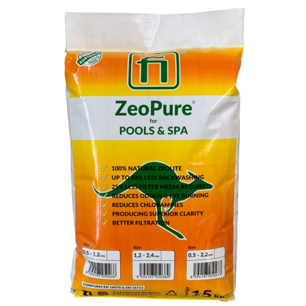 Filterska ispuna Zeolit džak 15kg / 0,5-1,2mm - Slika 1