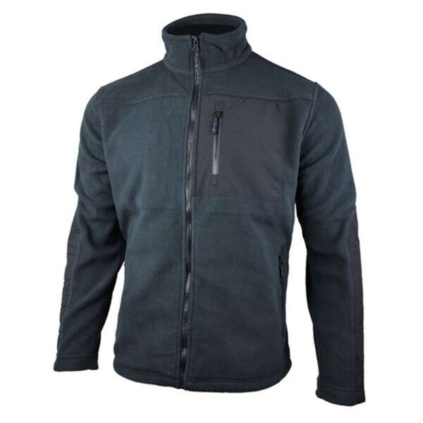 Flis jakna NORTH TECH sivo-crna - Slika 1