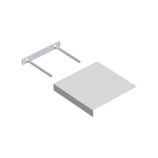 FS 24/24 Samonoseća polica 23,5x23,5 cm bela - Slika 1