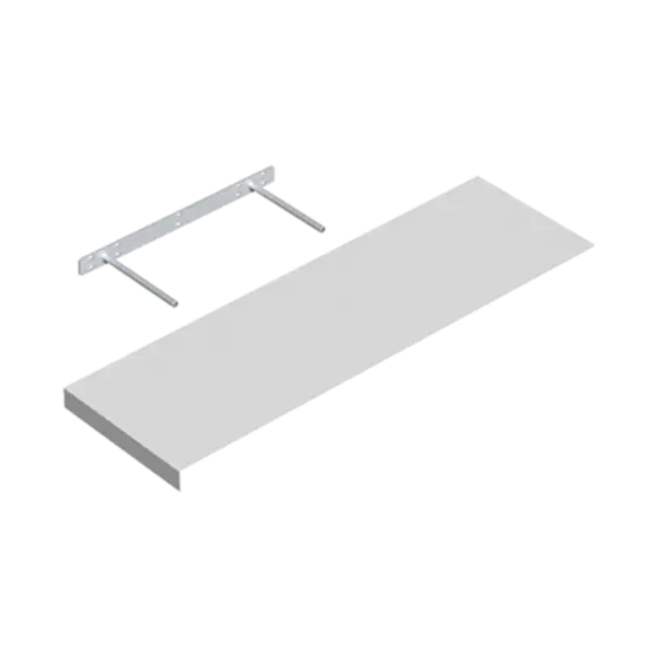 FS 80/24 Samonoseća polica 79,5x23,5 cm bela - Slika 1