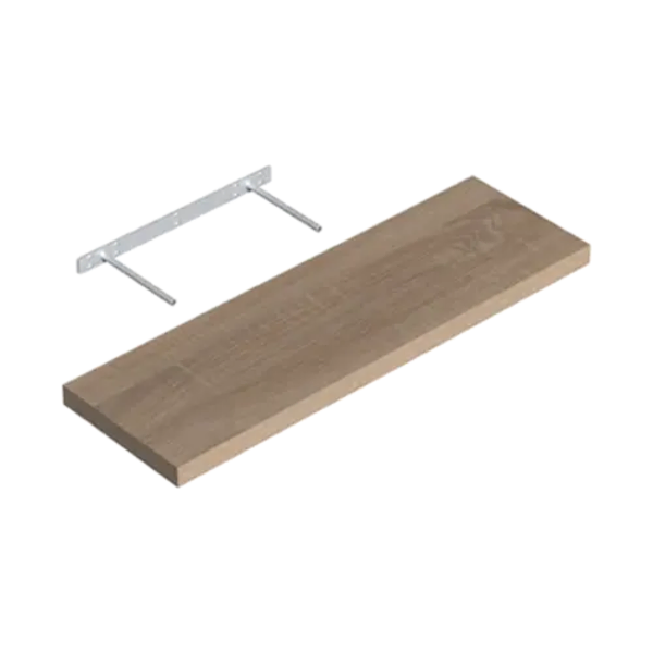 FS 80/24 Samonoseca polica 79,5x23,5 cm hrast sonoma - Slika 1