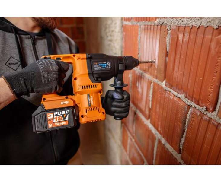 Akumulatorski brushless čekić FUSE VLP 0320 - Slika 4