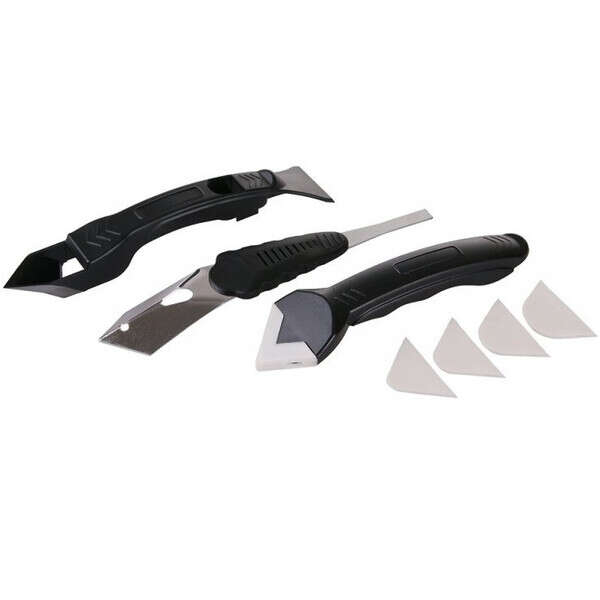 Gladilica - strugač za silikon 3kom. LEVIOR - Slika 1