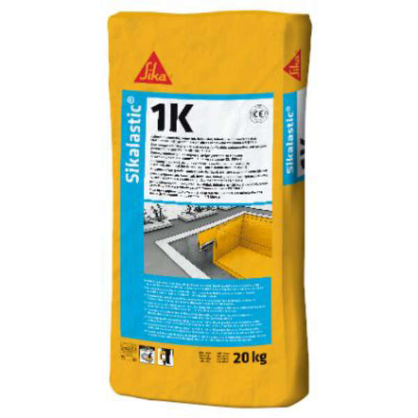 Hidroizolacija cementna Sikalastic - 1K 20 kg - Slika 1