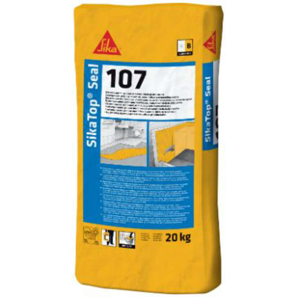 Hidroizolacija cementna Sikatop seal-107 (A+B) 25 kg - Slika 3