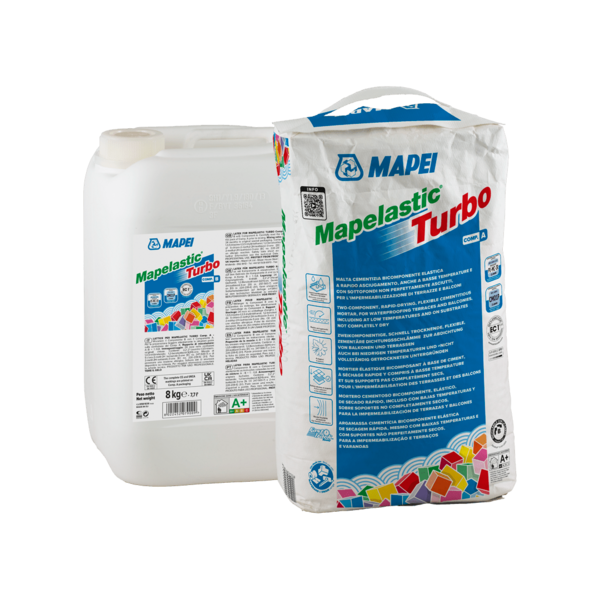 Hidroizolacija Mapei MAPELASTIC TURBO 36kg - Slika 1