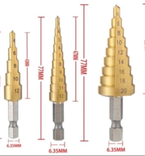 HSS jelkica za metal 3-12, 4-12, 4-20 - Slika 1