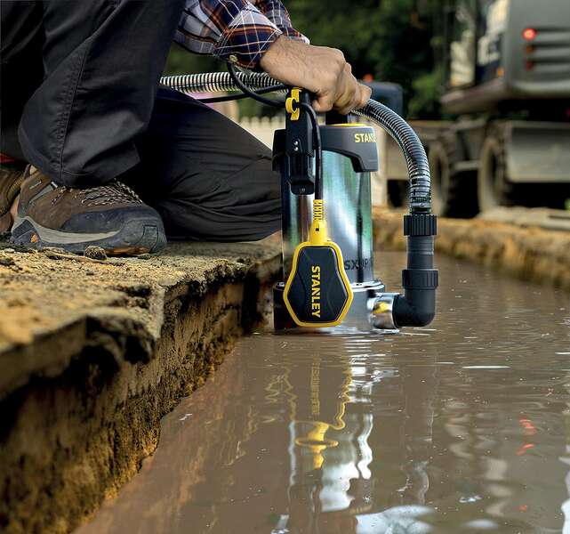 Inox potopna pumpa za prljavu vodu, 1100W Stanley - Slika 2