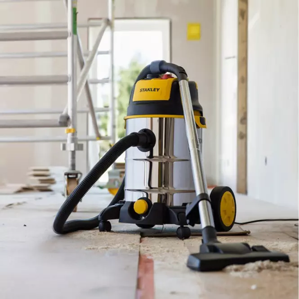 Inox usisivač za mokro i suvo usisavanje, 1600W, 30l Stanley - Slika 2