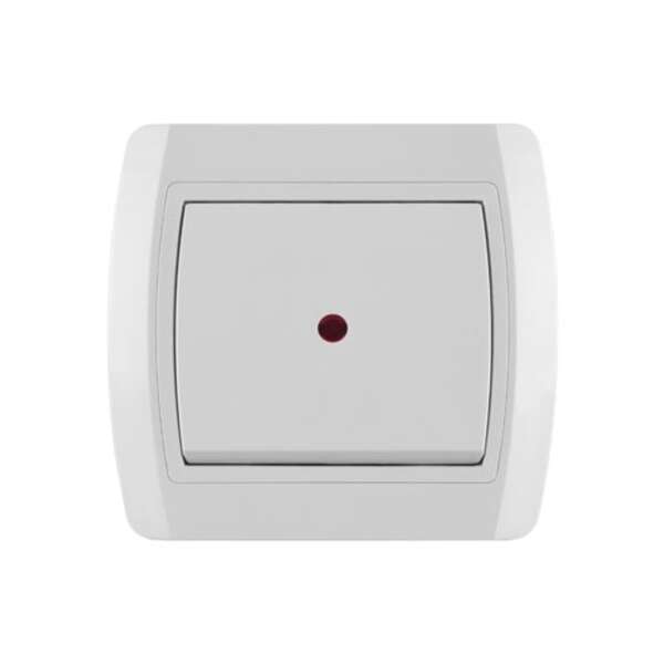 Jednopolna sklopka sa sig.sij. 10AX/250V, bezvijčana veza Status - Slika 1