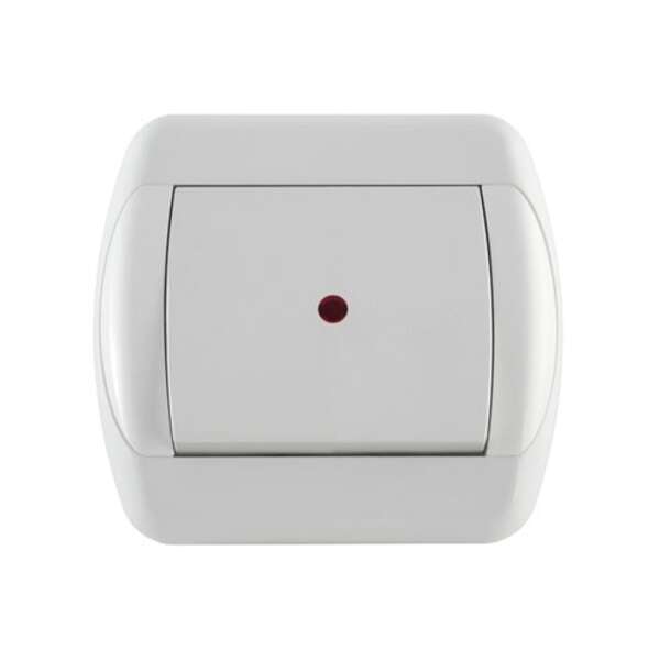 Jednopolna sklopka sa sig.sij. 10AX/250V, bezvijčana veza Royal - Slika 1