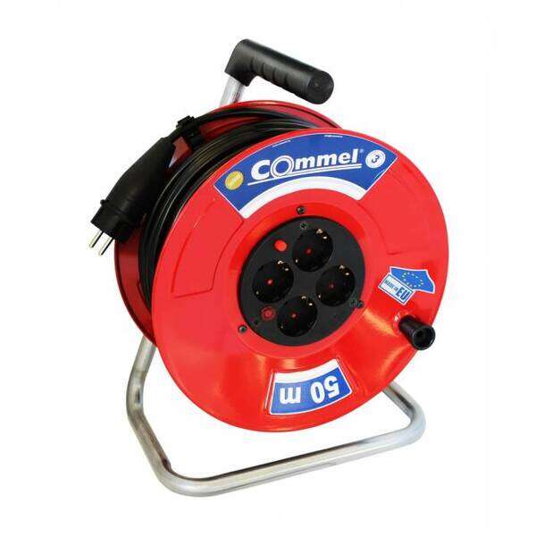 Kabl sa motalicom metalni bubanj 280mm monofazni 25m - Slika 1