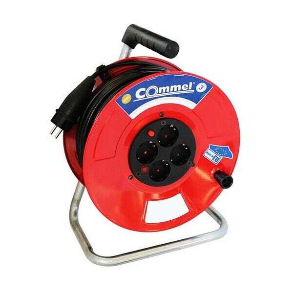 Kabl sa motalicom metalni bubanj 280mm monofazni 25m - Slika 1