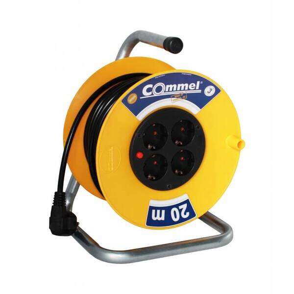 Kabl sa motalicom PVC bubanj 230mm monofazni 20m - Slika 1