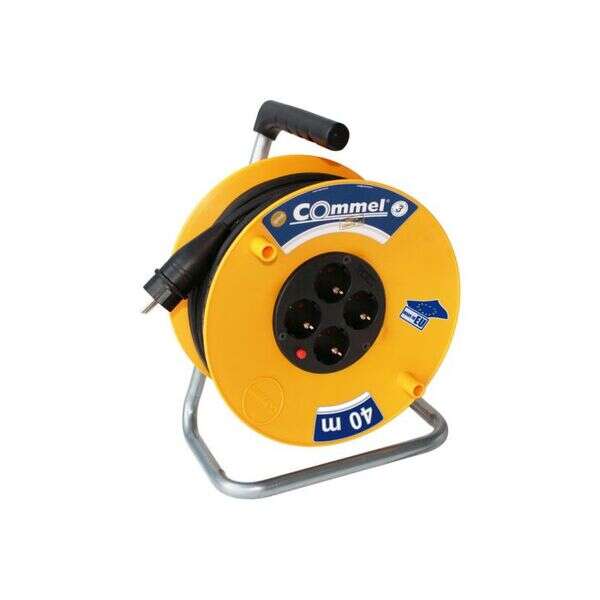 Kabl sa motalicom PVC bubanj 280mm monofazni 50m - Slika 1