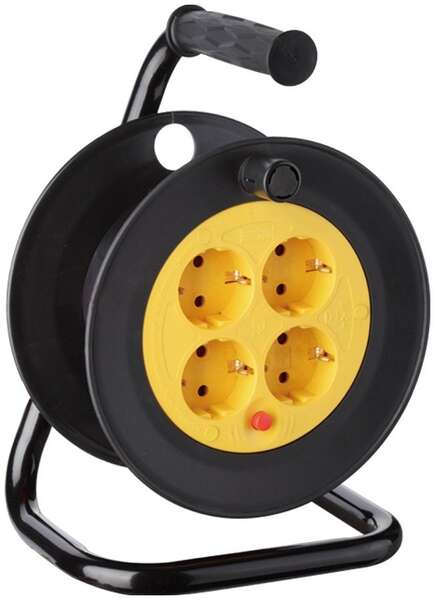 Kablovska motalica sa 4 utičnice 3x1.5, 15m Entac - Slika 1