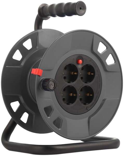 Kablovska motalica sa 4 utičnice 3x1.5, 20m Entac - Slika 1