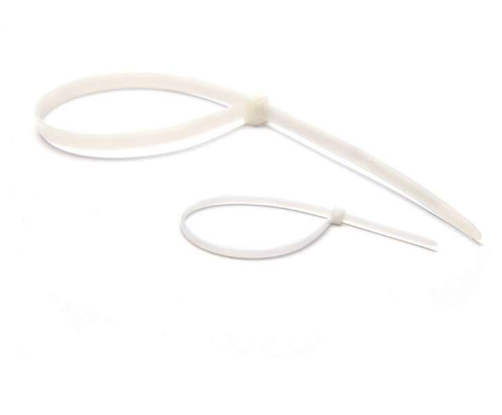 Kablovska vezica 4.8mmx200mm bela 50kom. Entac - Slika 2