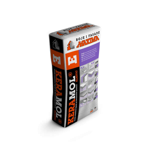 KERAMOL ELASTIC elastični lepak za pločice C2TES1 25kg - Slika 1