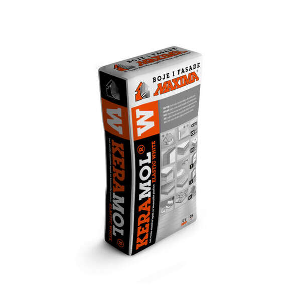 KERAMOL ELASTIC WHITE 25 kg beli lepak za keramiku C2TES1 - Slika 1