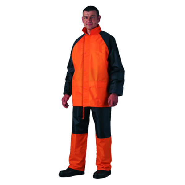 Kišno odelo PVC fluo narandžasto vel. XXL - Slika 1