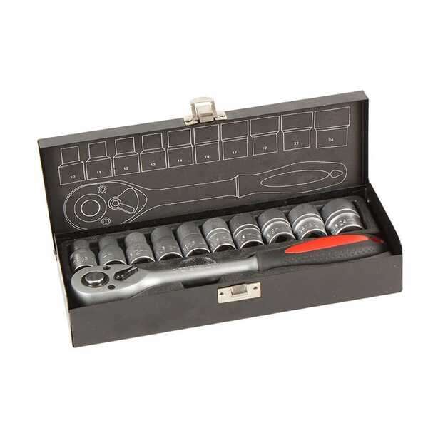 Ključ nasadni sa račnom 1/2" set 11 kom. - Slika 1