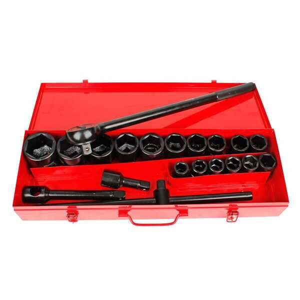 Ključ nasadni sa račnom 3/4" set 21 kom. - Slika 1