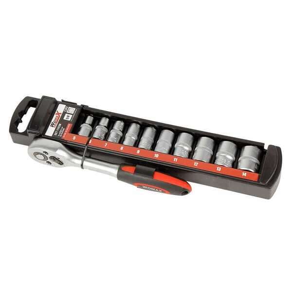 Ključevi 1/4" sa račnom set 11 kom. - Slika 1