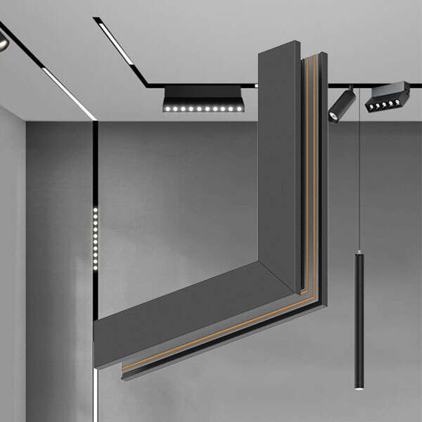 Konektor za magnetnu šinu crni - Slika 2