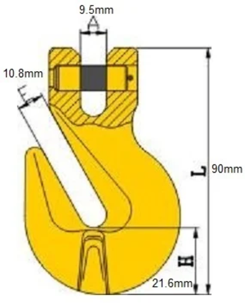 Kuka za skraćivanje lanca 2T - G80 TOHO - Slika 2