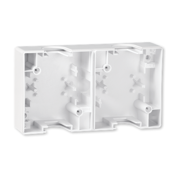 Kutija dvostruka za montažu sklopki i priključnica Power - Slika 1