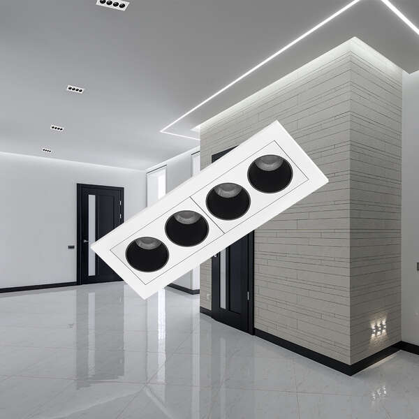 LED linearna svetiljka 6W, 3000K - Slika 2