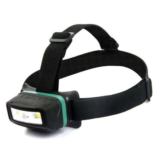 LED naglavna lampa sa senzorom 5W 300lm dve vrste osvetljenja - Slika 1