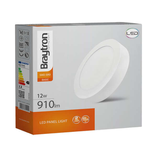 LED panel 12W beli 3000K - Slika 4