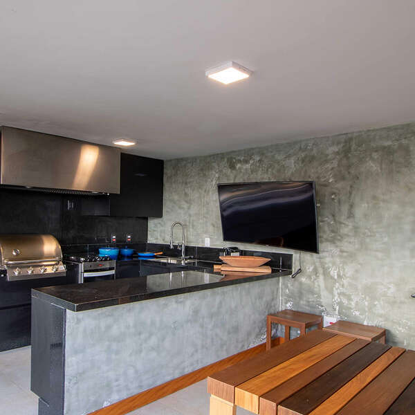 LED panel 18W kvadratni beli 6500K - Slika 2