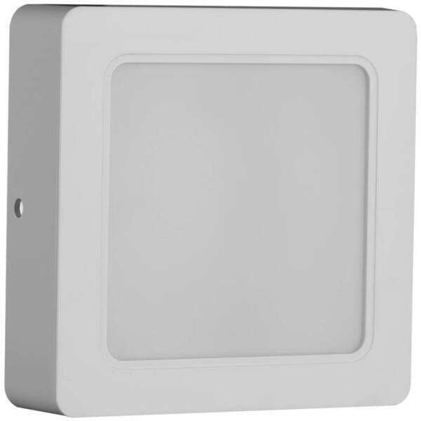 LED panel kvadratni nadgradni 12W plastični 6400K - Slika 1