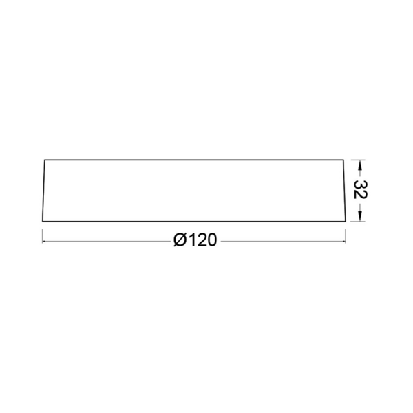 LED panel nadgradni 6W beli 3000K - Slika 5