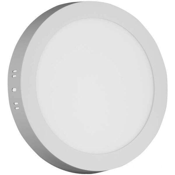 LED panel okrugli nadgradni 18W 1480lm alu 6400K - Slika 1