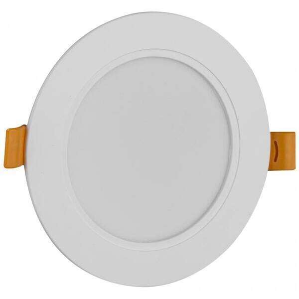 LED panel okrugli ugradni 9W plastični 3000K - Slika 1