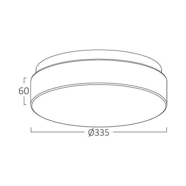 Led plafonjera 15W 6500K sa senzorom - Slika 3