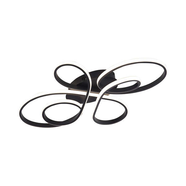 Led plafonjera crna 65W sa daljinskim upravljanjem IP20 - Slika 1