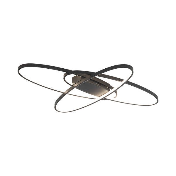 Led plafonjera crna 72W sa daljinskim upravljanjem IP20 - Slika 1