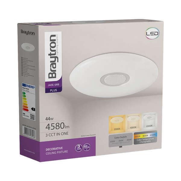 Led plafonjera JADE 3u1 okrugla 34W - Slika 3